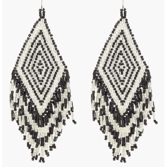 Natasha Jewelry - Natasha Beaded Tassel Drop Earrings